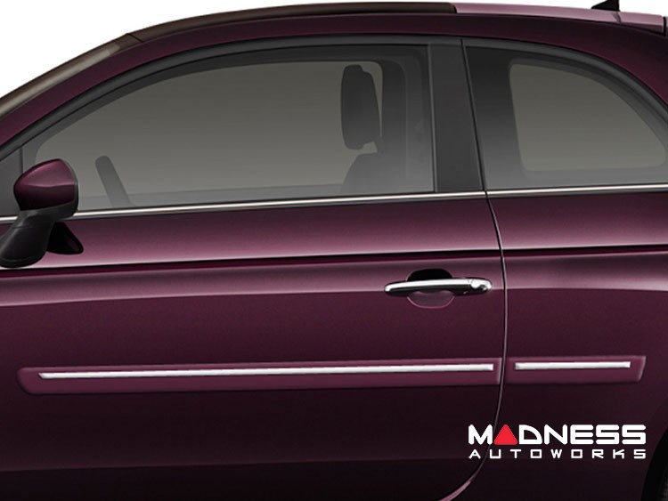 FIAT 500 Body Side Molding ChromeLine Paintable